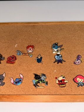 Disney Loungefly Fantasy Pin Lot Stitch Marvel Smite Bambi Wreck-It Ralph